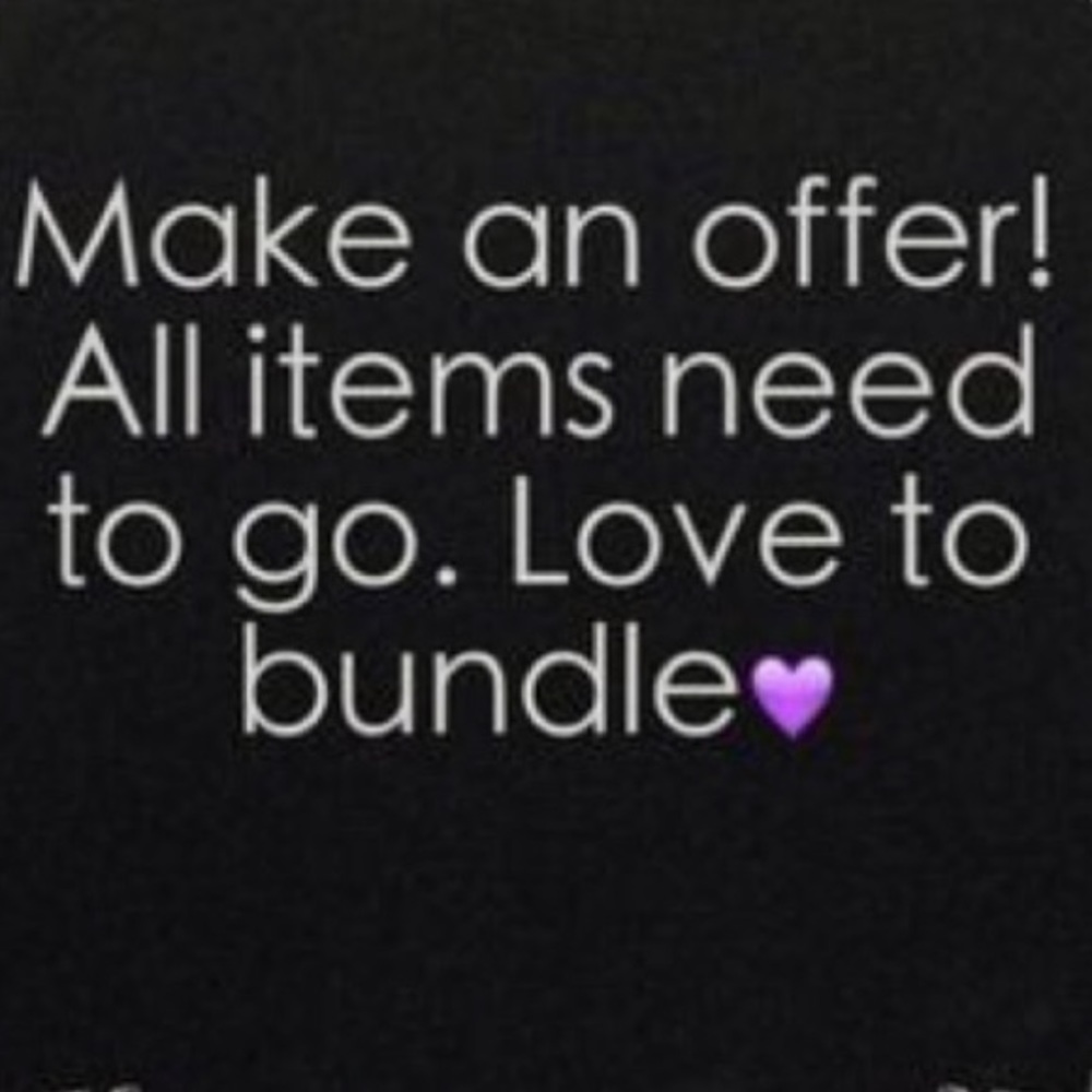Accepting reasonable offers!